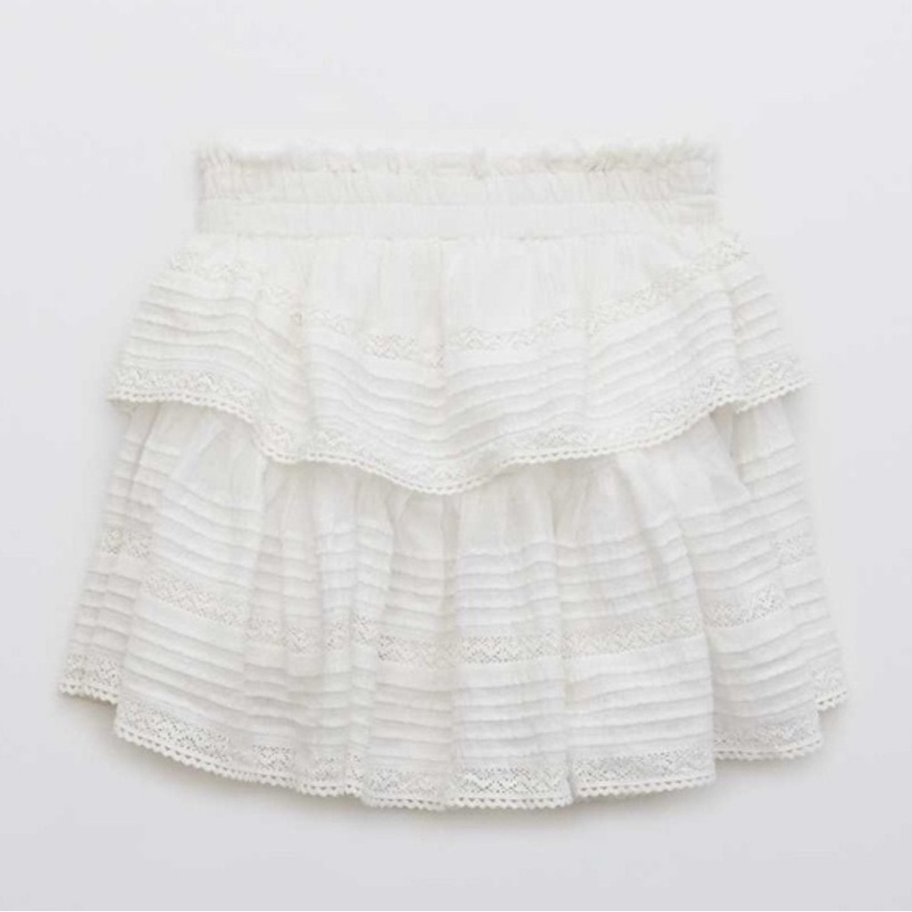 Aerie Rock n Ruffle skirt